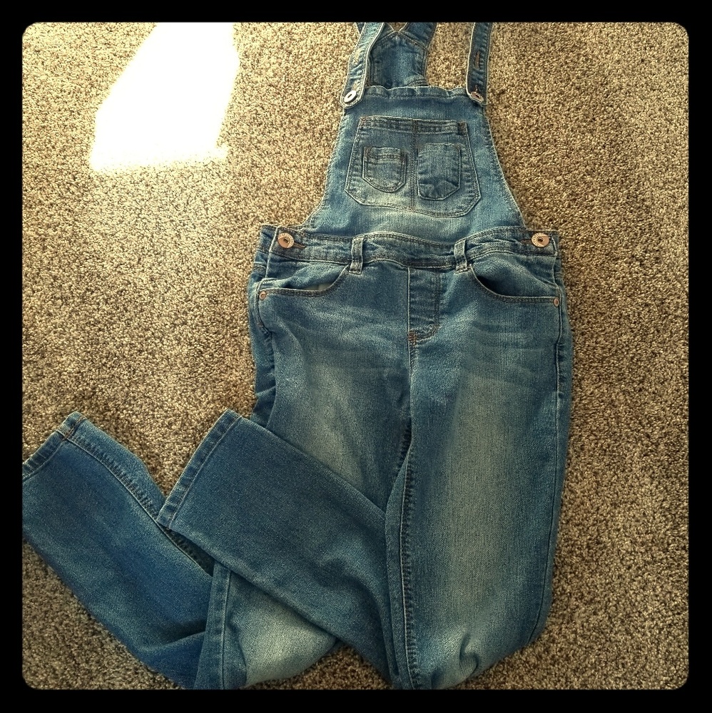 Cute girls overalls size 12